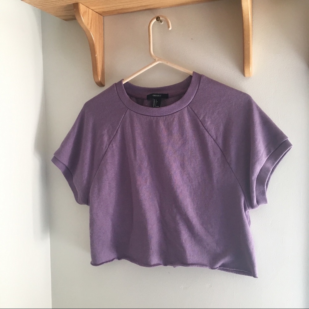 Forever 21 | Cropped Short Sleeve Top